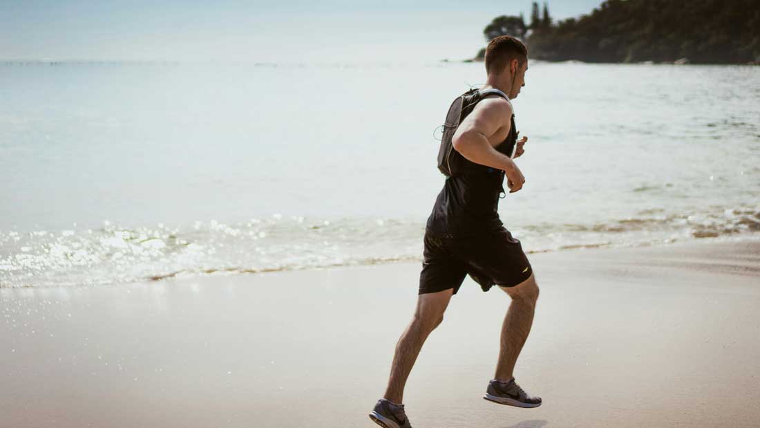 Mens Concierge Man Running